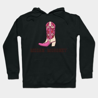 Megan Moroney- Pink Cowboy Boot Hoodie